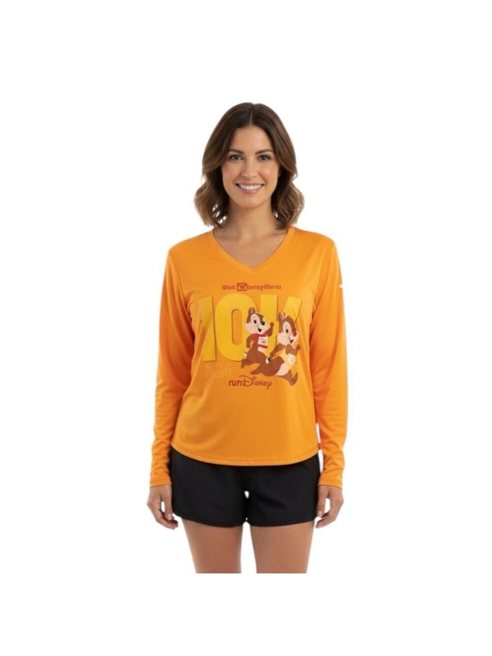 Run Disney Adult XL Walt Disney World 10K 2024 Chip and Dale Jersey Top